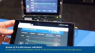 Qt WebGL Remote UI on Toradex Colibri iMX7