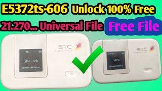 Huawei Modem STC E5372Ts-606 Unlock Free All Versions 2023