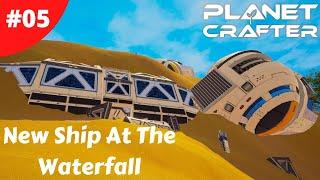 Powering Up Fusion Reactor At The Waterfall - Planet Crafter - #05 - Gameplay