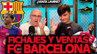 ¿VENDERÍA A LAMINE YAMAL? ¿SALIBA CULÉ? MIS FICHAJES PARA EL BARCELONA DE HANSI FLICK