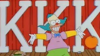KKK (Krusty Komedy Klassic) Scene | Krusty Is Pelted With Veg | The Simpsons Scene