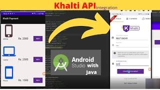 Khalti Payment Gateway Integration in Android Studio (in Java)