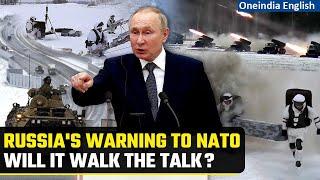 Russia warns NATO against returning to Cold War schemes and eastward expansion | Oneindia News