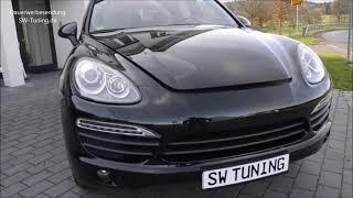 SW-Tuning präsentiert ein Einbauvideo Sportluftfilter für Porsche Cayenne II E2 92A 958 V8 Tutorial