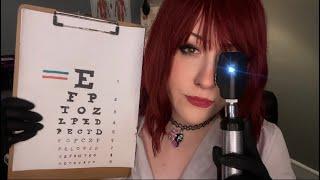 ASMR | Eye Examination For Blurry Vision & Headaches