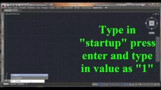 Disable new file on startup ||Construction and Design Academy