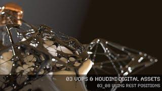 pixeltrain - Houdini FX Fundamentals - 03 08 Working with Rest Positions in Houdini FX (Demo)