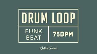 Funk Drum Loop 75 BPM