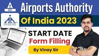 AAI Recruitment 2023 | AAI Junior Executive Form Fill Up 2023 Last Date | By Vinay Sir