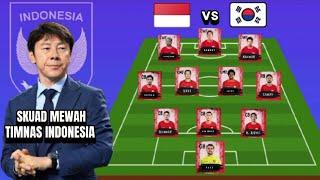 HADAPI KOREA SELATAN! ini Line Up indonesia vs korea selatan di ronde 3 kualifikasi piala dunia 2026