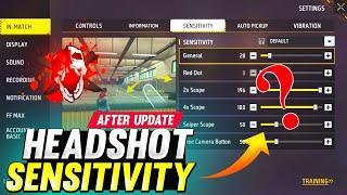 Sensitivity Setting After Update  2GB - 3GB - 4GB & 8GB RAM | Free Fire Setting