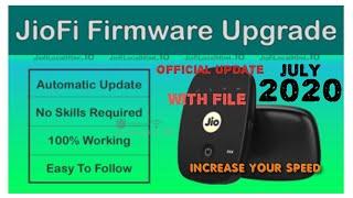 How to upgrade Jiofi Flimware-Latest Update -with file-2020- 100% working with Proof -Hindi