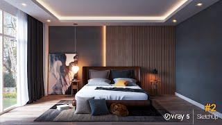 Vray 5 Sketchup Interior #2