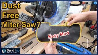 Miter Saw Dust Collection // Prototyping Cruzer Game Changing Hack