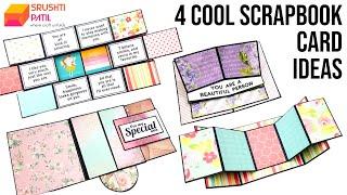 4 Cool Scrapbook Card Ideas by Srushti Patil