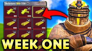 Metro Royale Inventory Reveal - Chapter 22 week 1