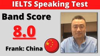 IELTS Speaking test band score 8 with feedback 2022