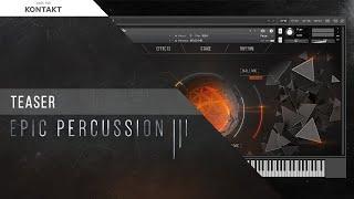 Epic Percussion 3 - KONTAKT Library. Cinematic drums by Splash Sound.