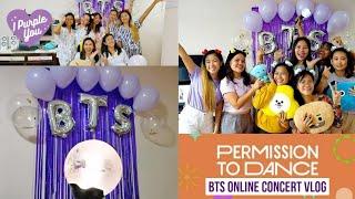 BTS Online Concert 2021 | Permission to Dance On Stage Vlog