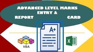 How to create A level marks entry and grading system in Microsoft Excel with VBA