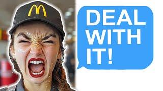 Karen McDonald's Employee Is RUDE, Gets a COKE Thrown At Her! | Reddit Stories