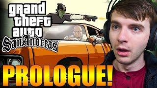 Grand Theft Auto San Andreas - The Introduction! Kes Gaming San Andreas Prologue Livestream