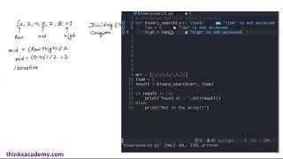 [1.2] Binary Search in Python (Iterative) | Algorithms in Python