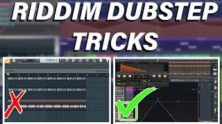 Tricks To Make Your RIDDIM DUBSTEP Tracks More PROFESSIONAL!