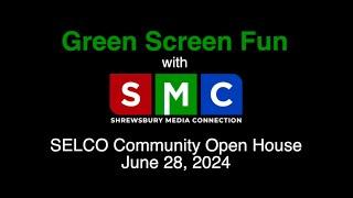 SMC Green Screen Fun at the SELCO Community Open House June 28, 2024