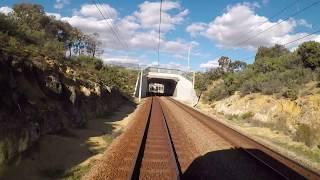 Transperth B series cab view Butler to Mandurah - real time