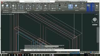 Autocad 3D: modélisation complète d'un duplex moderne P28