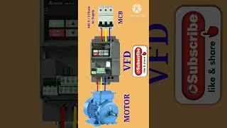 VFD CONNECTION | VARIABLE FREQUENCY DRIVE | POWER WIRING MOTOR AND DRIVE