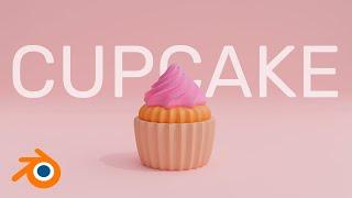 How to create Cupcake | Blender Beginner Tutorial