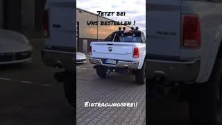 Diese Abgasanlage braucht jeder !! #dodge #dodgeram #feuersteincars #soundcheck #carsounds