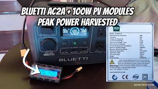 Bluetti AC2A + 100W PV Modules | Peak Power