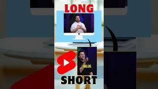 Long Video to Shorts Video Converter  #shorts