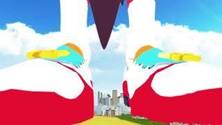 【MMD 巨大娘 giantess】巨大化するホッコータルマエ