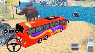 Real Offroad Bus Simulator Games - Real Offroad Bus Drive 3D - Android GamePlay