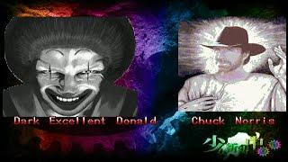 [MUGEN] Dark Excellent Donald 5.0 (11P) & Dark Donald ΑΡΓΥΦΕΟΣ (12P)  Vs Chuck Norris