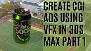 How To Create CGI Ads Using VFX in 3Ds Max | 3Ds Max X After Effects VFX Tutorial #3dsmax #vfxshorts