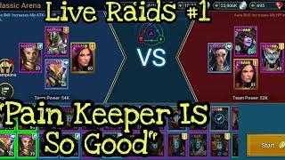 "Pain Keeper Is Such A Good Champion" | Live Raids #1 | Raid Shadow Legends