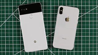 iPhone X vs Pixel 2 XL - Comparison