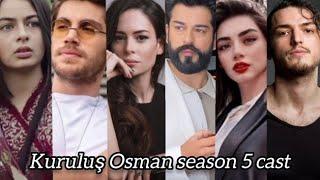 Kuruluş Osman season 5 cast  #hadiakiranedits #kurulusosman