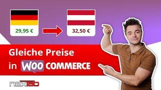 WooCommerce: Dieselben Preise für alle Länder anzeigen lassen!  [WordPress Tutorial]