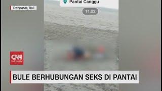 Heboh Bule Berhubungan Seks di Pantai