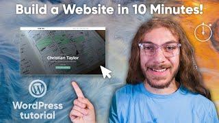 How to Build a WordPress Website in 10 Minutes! (2020) | Full Tutorial