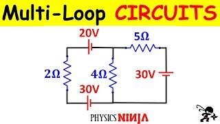 Solving Circuit Problems using Kirchhoff's Rules