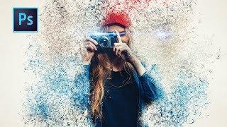 Photoshop cc Tutorial: Chilling, Decay Effect |  Dispersion Effect in Photoshop