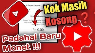 Saldo di Akun Adsense Kosong?? Padahal Baru Monet !!! Gaji YouTuber Pemula