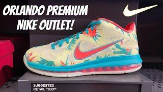 Nike Outlet Orlando | Sneaker Shopping at ORLANDO PREMIUM OUTLETS!